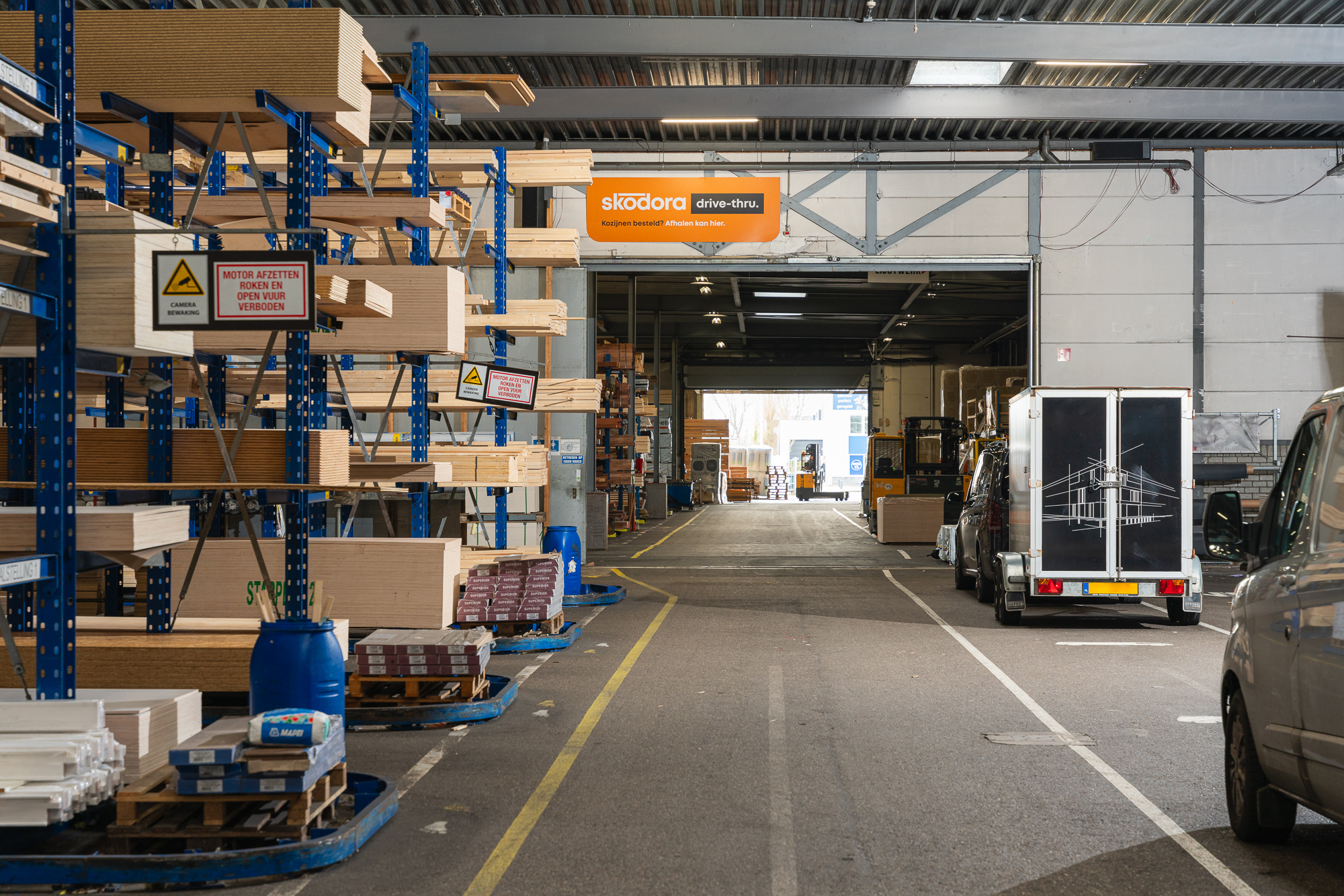Skodora | Pick-up point Miedema Leeuwarden voor kunststof kozijnen