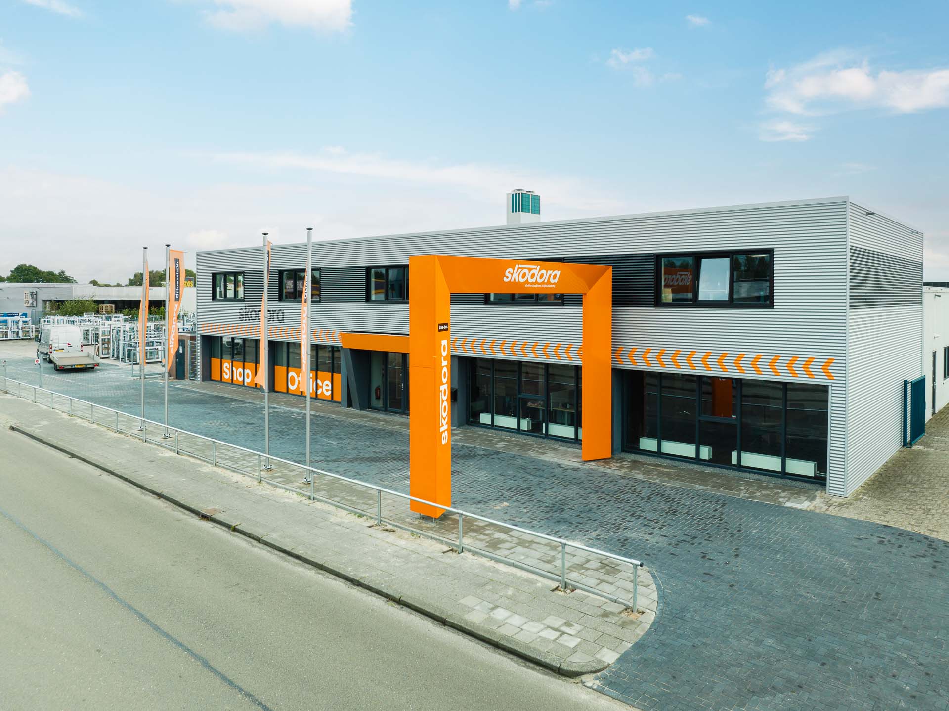 Skodora drive-thru en profshop